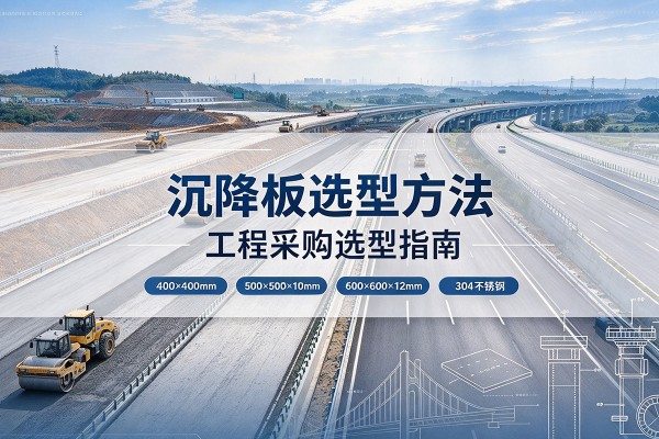 唐县沉降板选择方法