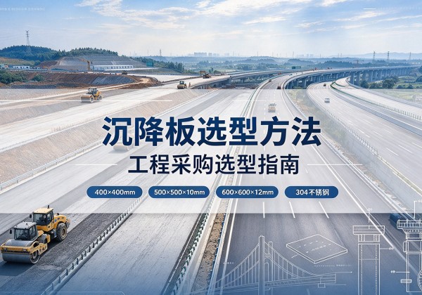 唐县沉降板选择方法